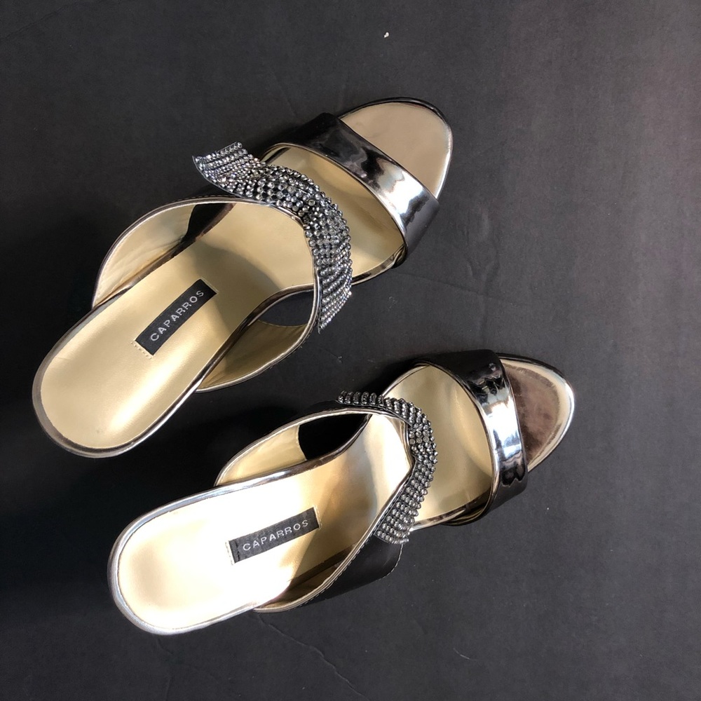 Caparros mirror mules